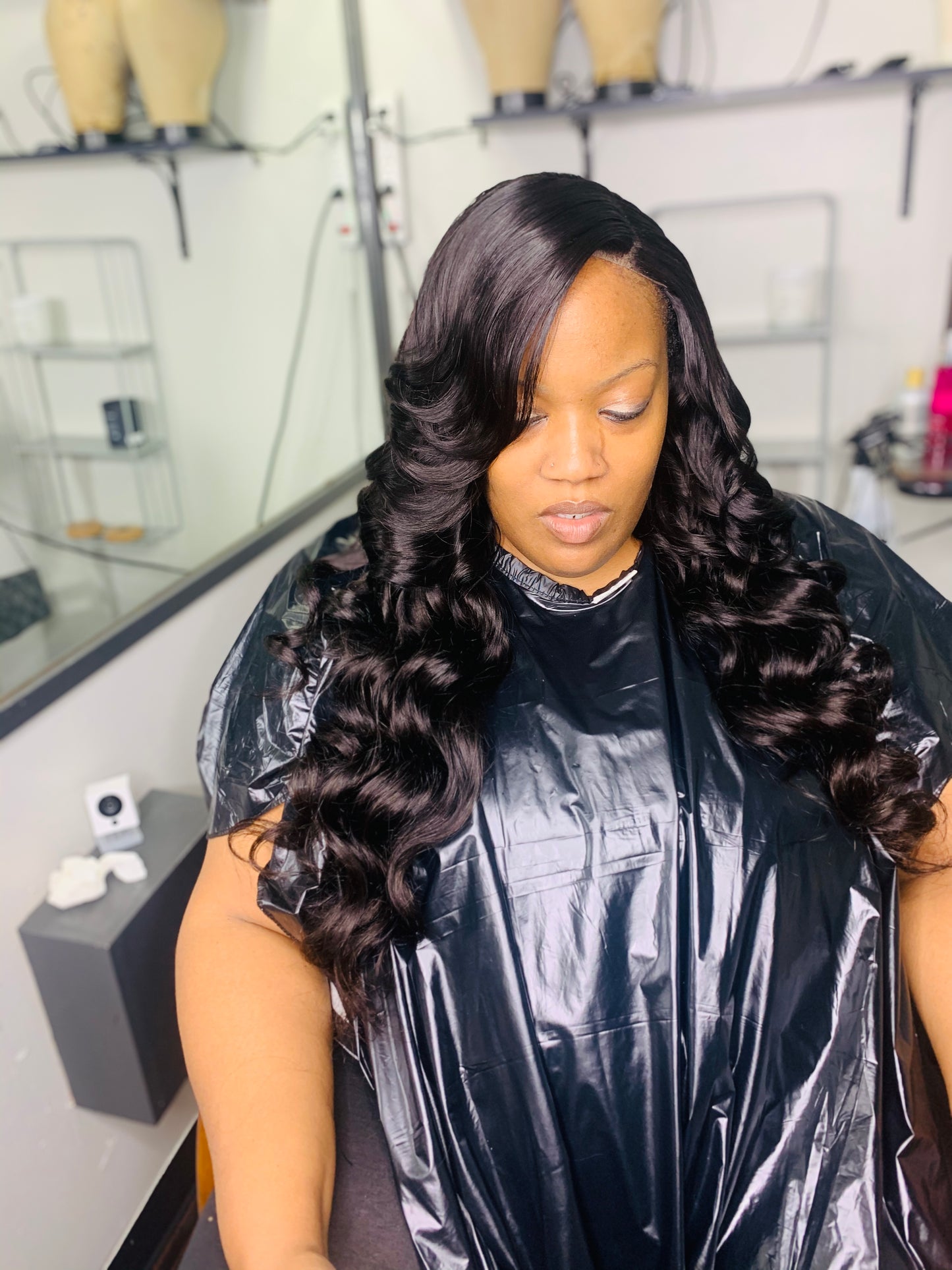 Sewin with lace closure