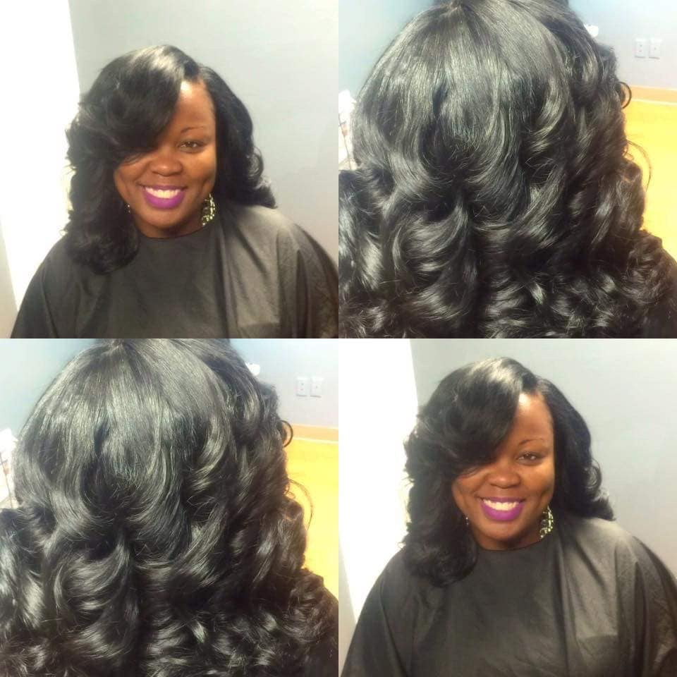 Sew in with leave out