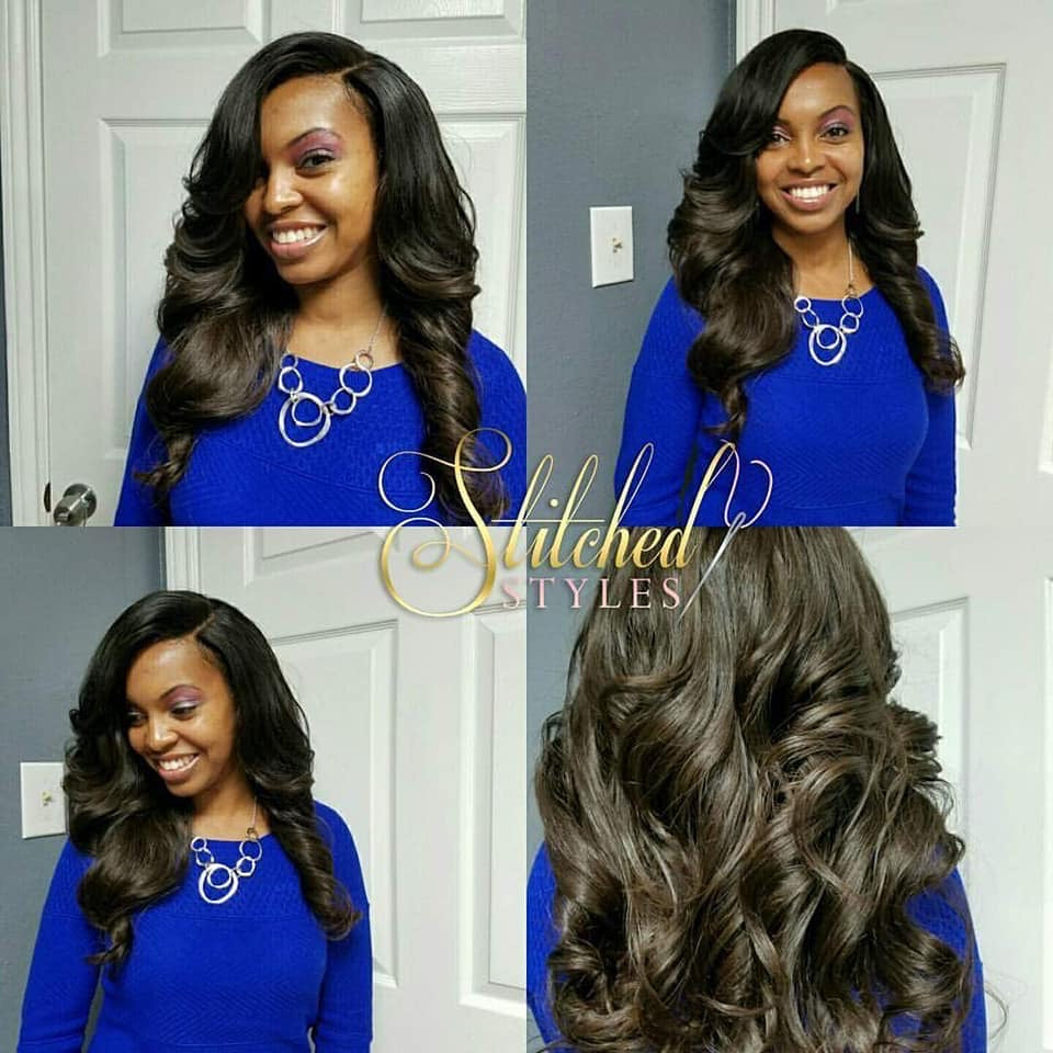 Sewin with lace closure